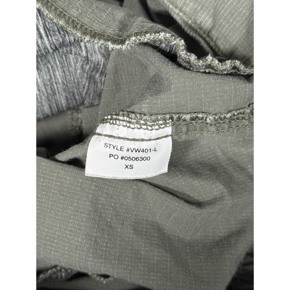 Vuori Pants Mens XS Green Ripstop Climber Drawstring Zip Pocket Hiking 30" VW401 - Picture 9 of 16